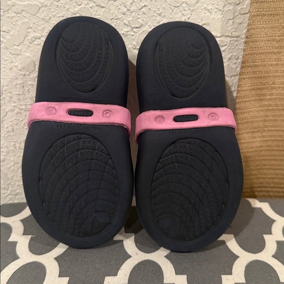 CROCS Toddler Baby Mary Jane Keeley Springtime Sandals Size C 6 - Picture 4 of 4